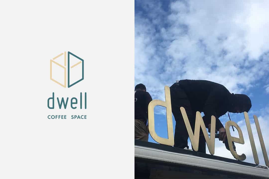 Dwell Coffee Space logo