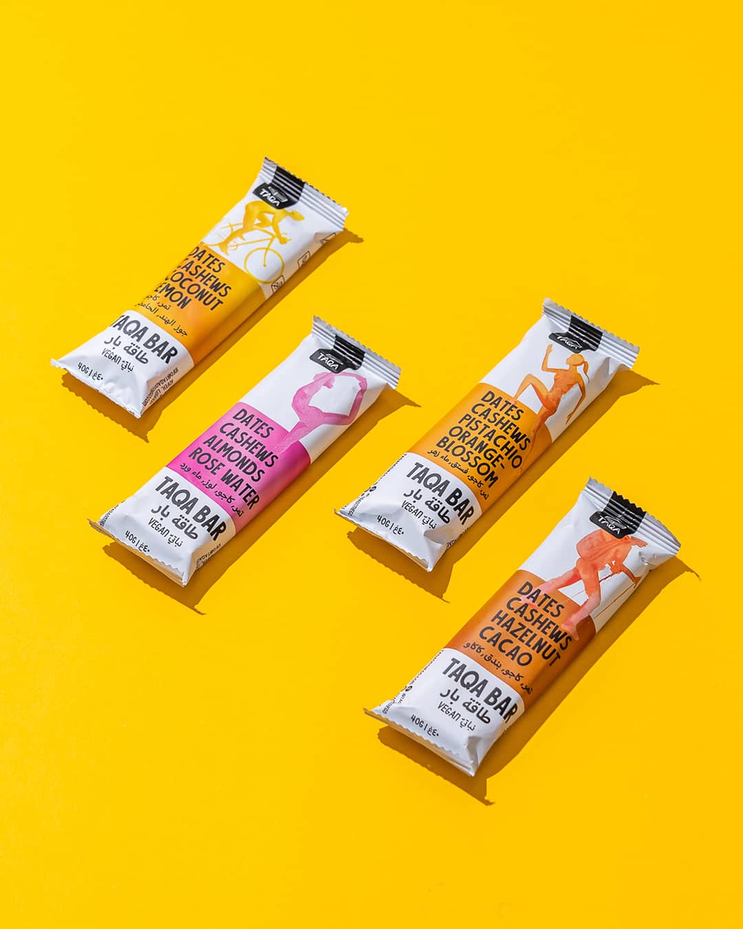 Taqa snacks packaging design