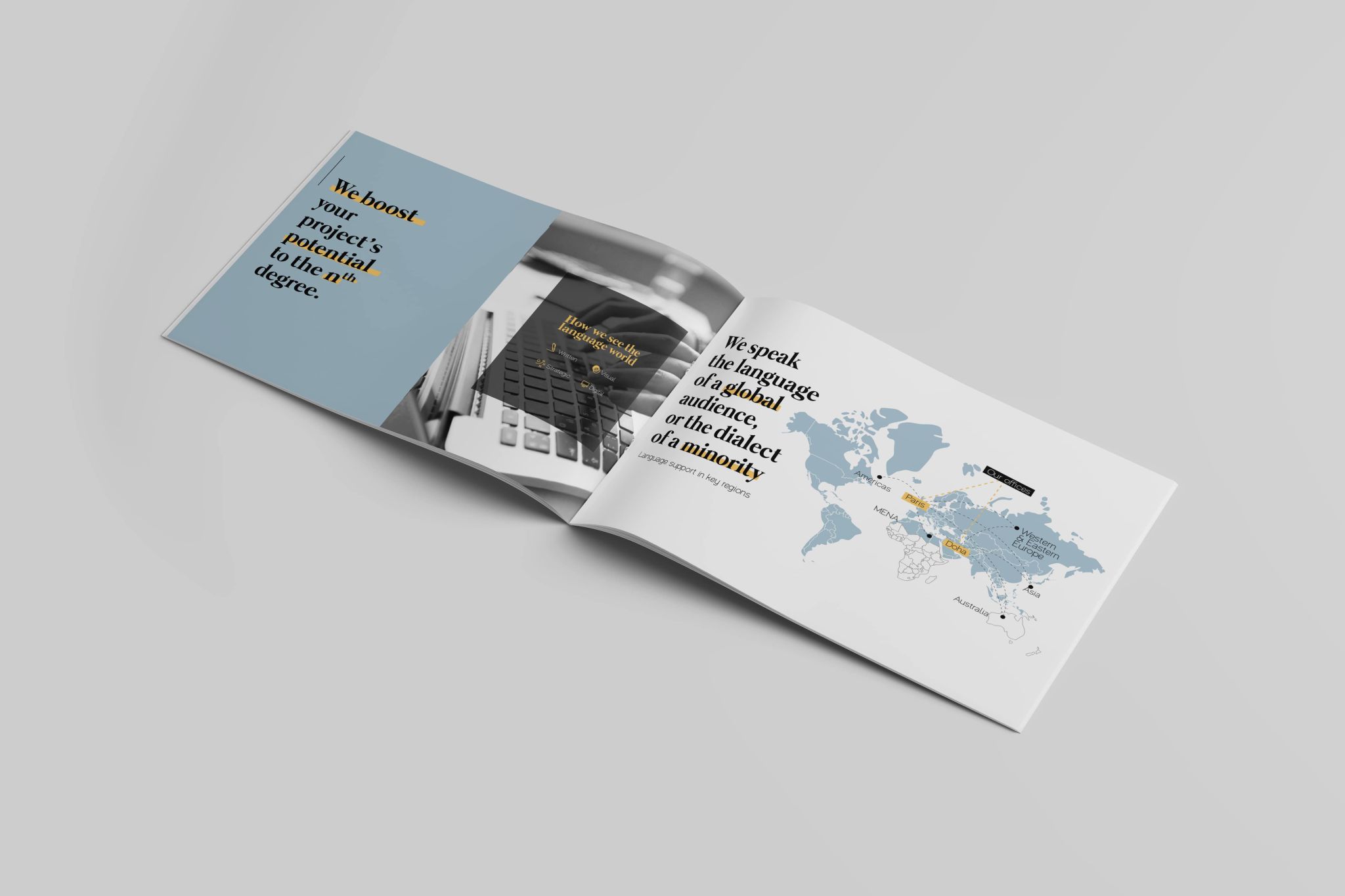TransAnd brochure design