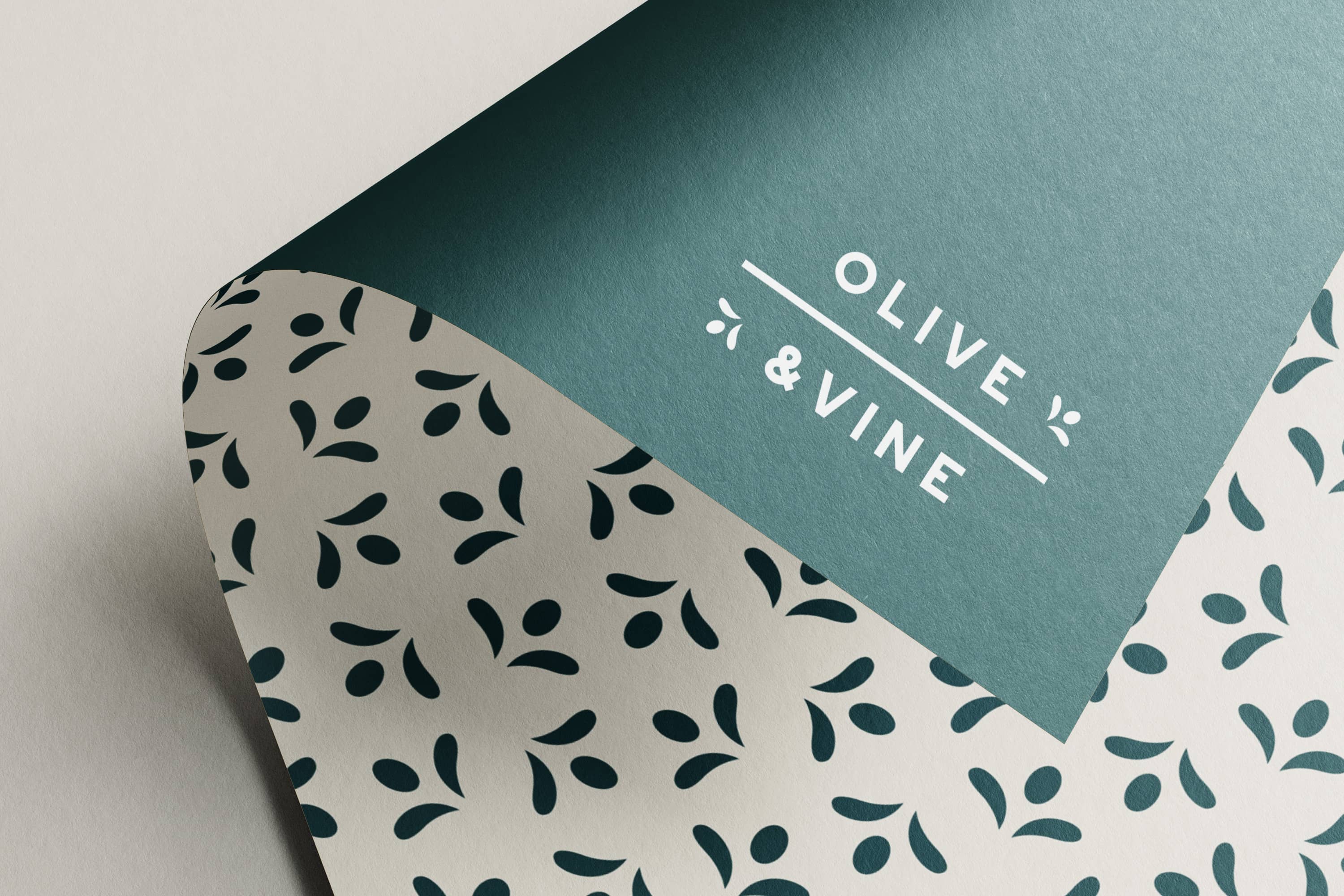 Olive and Vine branding by misfits digital 1