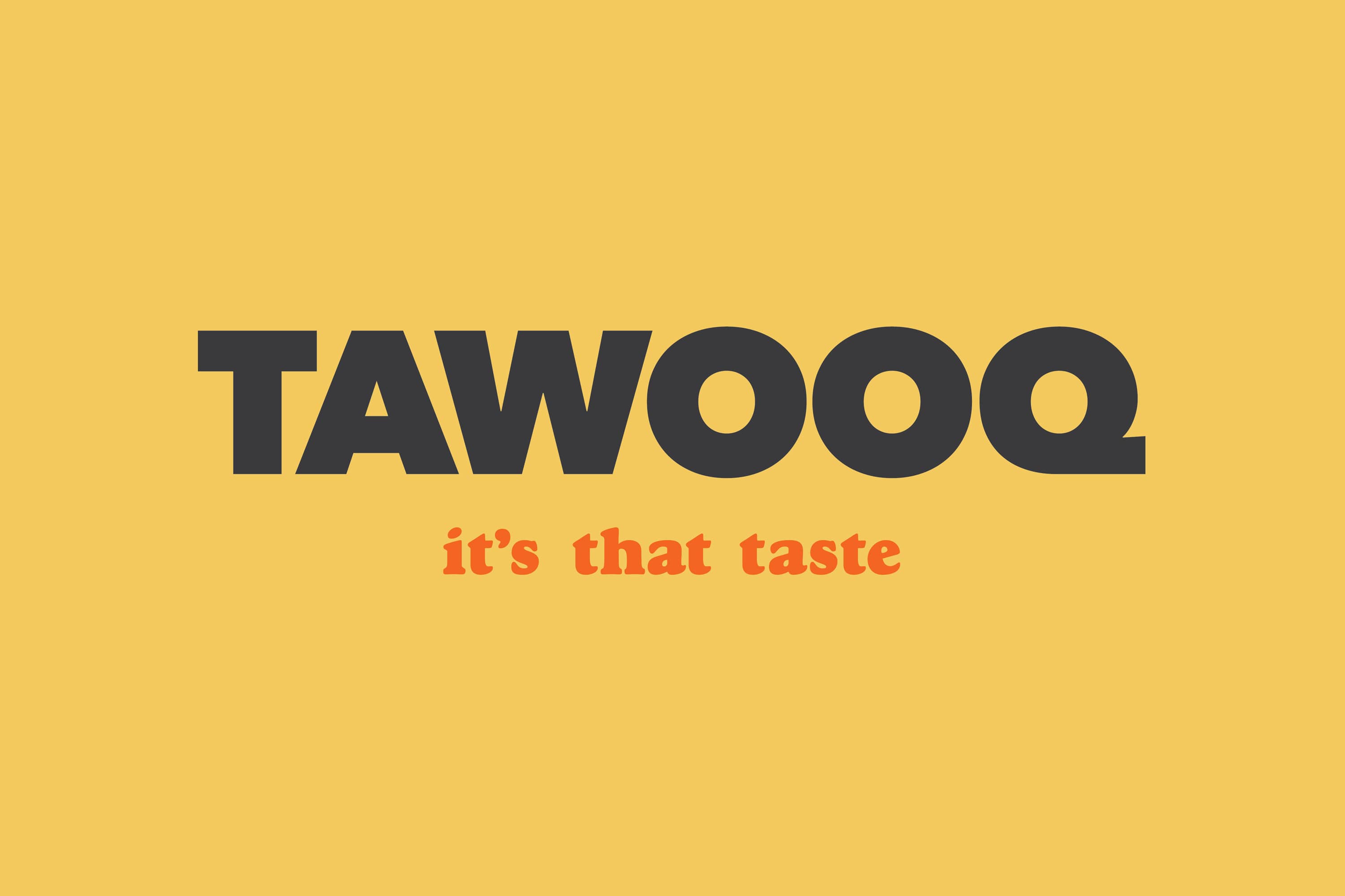 Tawooq branding project | f&b Branding by misfits