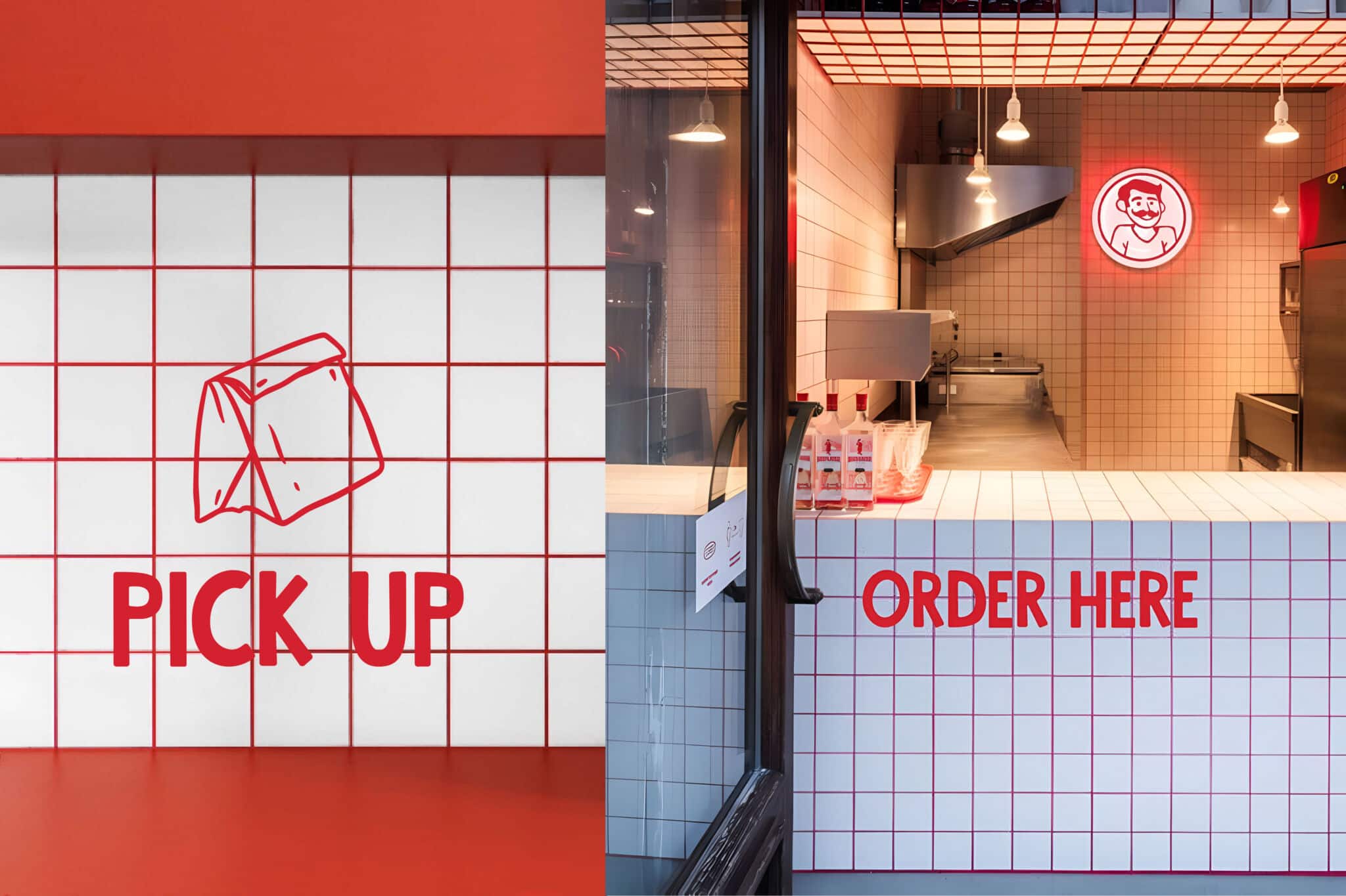 Al M'allem branding project, misfist digital branding agency , f&B project 5