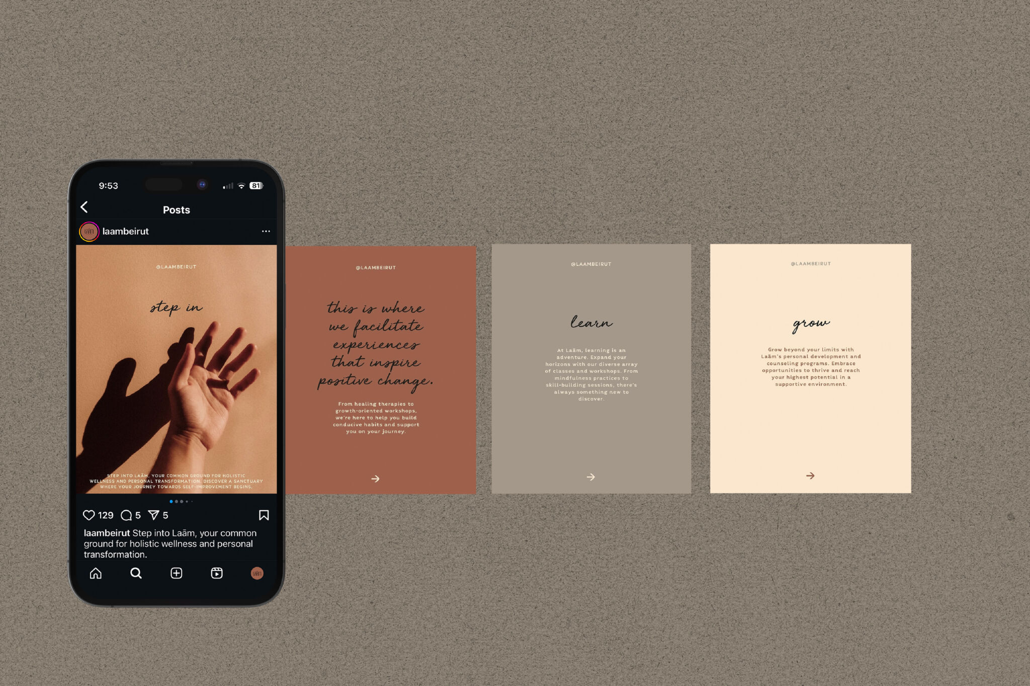 Misfits digita social media agency for wellness and yoga
