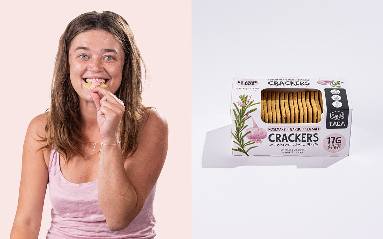 branding project for taqa crackers by misfits digital agency 3