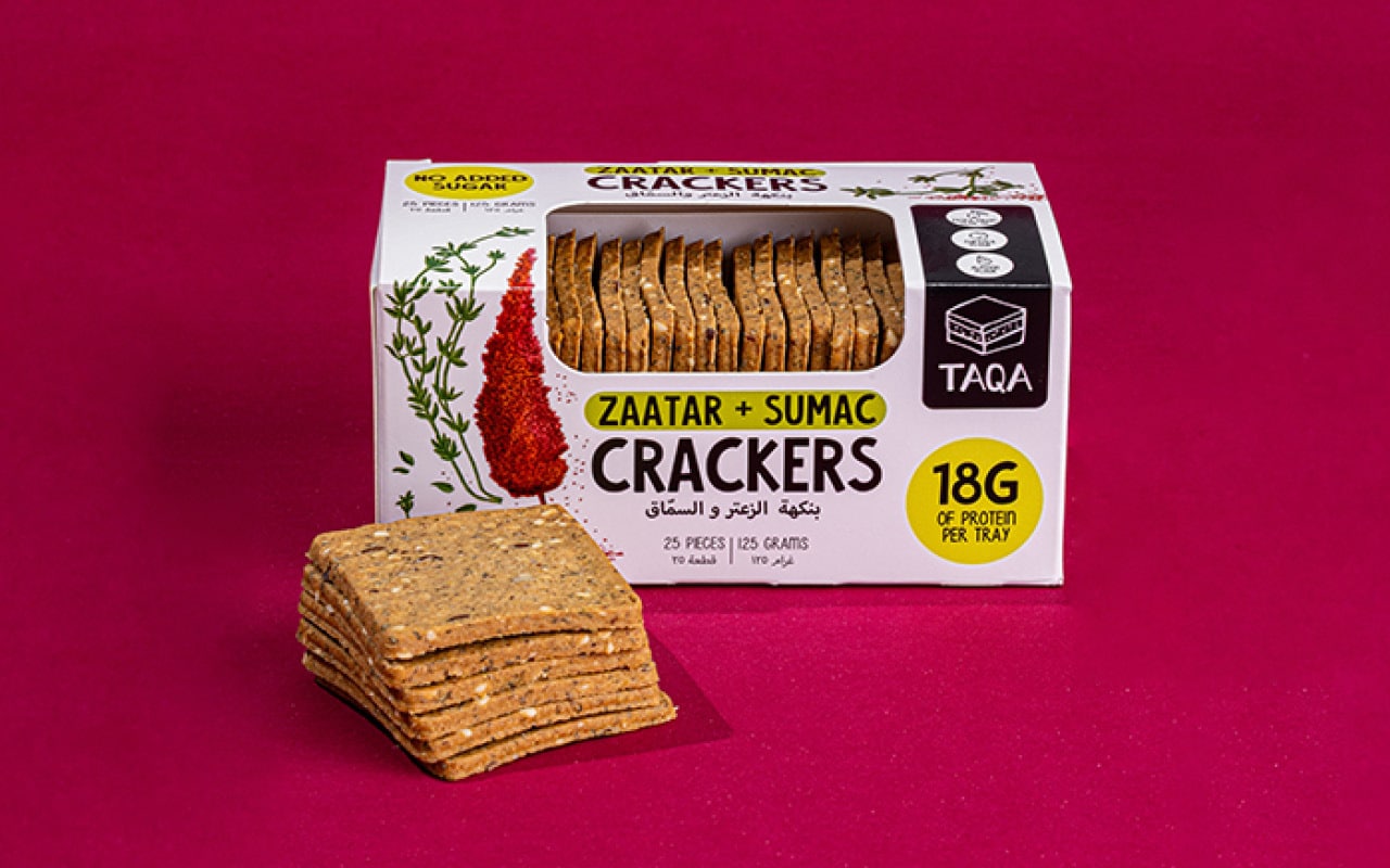 branding project for taqa crackers by misfits digital agency 5